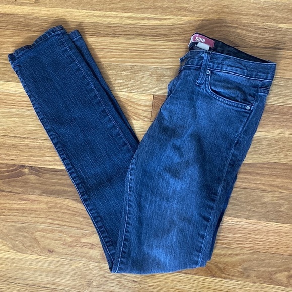H&M Women’s Black Light Washed Skinny Jeans Size 29 - Picture 1 of 7
